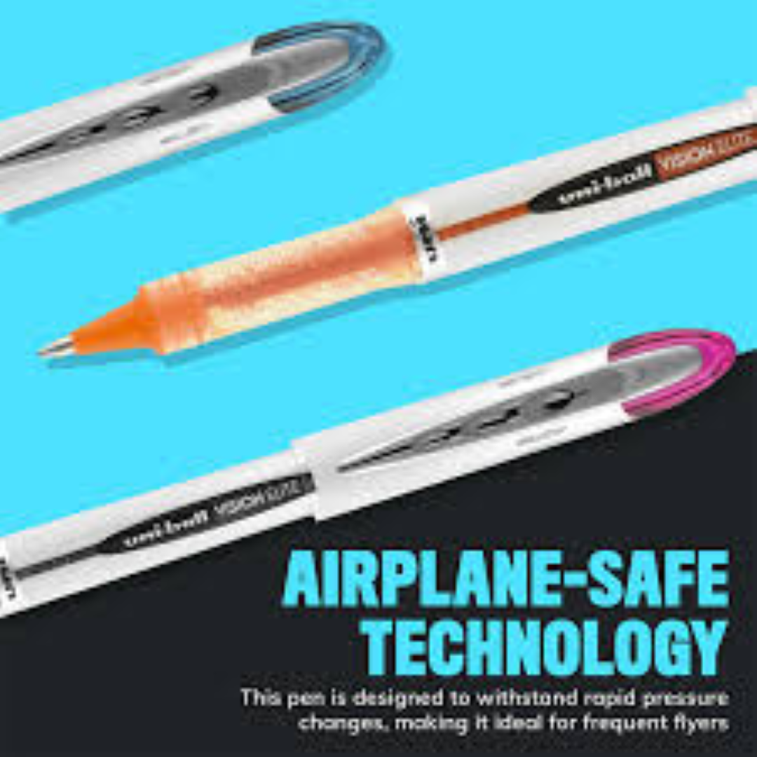 Uni-ball Vision Elite Roller Pen 0.8mm Orange MI-UB200-OE